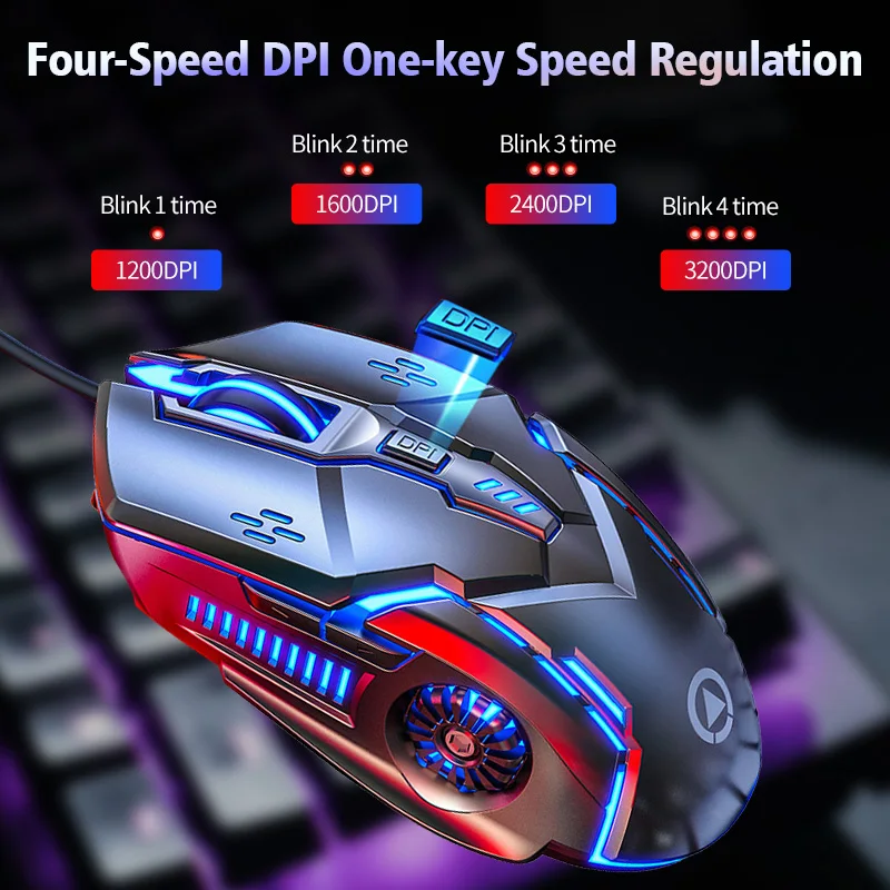 gaming mouse for pc gamer mouse wired mute mouse optical led computer mice usb cable silent mouse for laptop pc free global shipping
