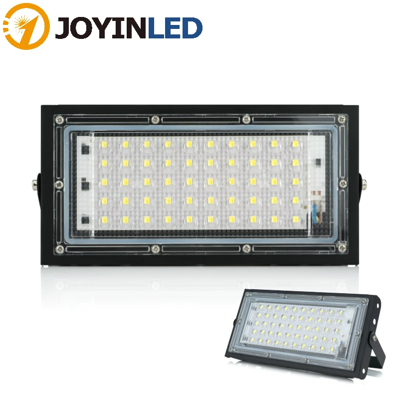 

LED Flood Light AC 220V 230V 240V Perfect Power Floodlight LED street Lamp 50W Waterproof Landscape Lighting IP65 led spotlight