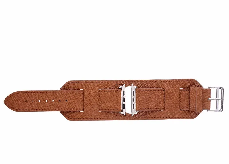 FOHUAS высокое качество крест зерна Подлинная ссылка браслет петля для Apple Watch ремешок кожаный ремешок манжеты 38 мм 42 мм