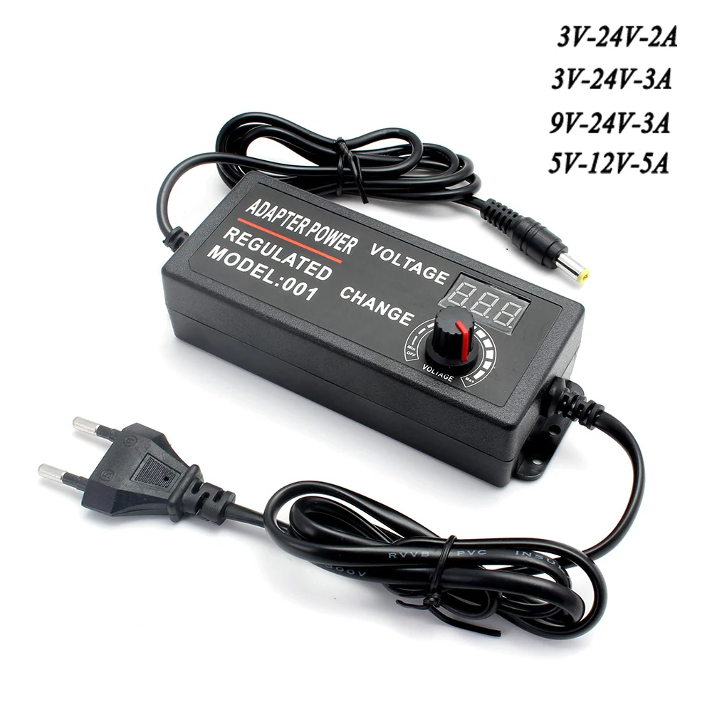 Универсальный адаптер источника питания Регулируемый источник 110/220 В