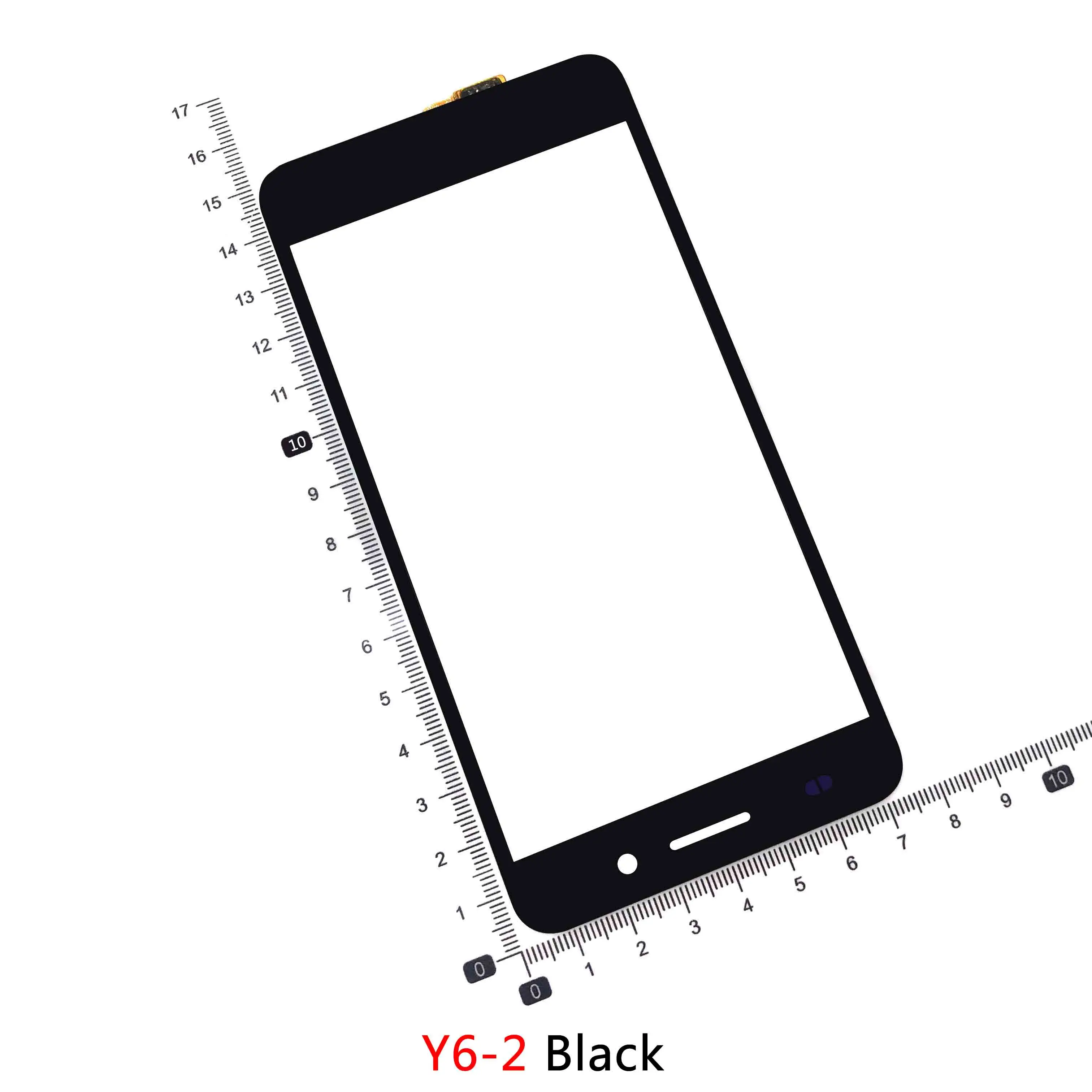 Touch Screen For Huawei  Y6 PRO 2017 2018 2019 Y6-2 Y6II TouchScreen Digitizer Panel Sensor Front Outer Glass images - 6