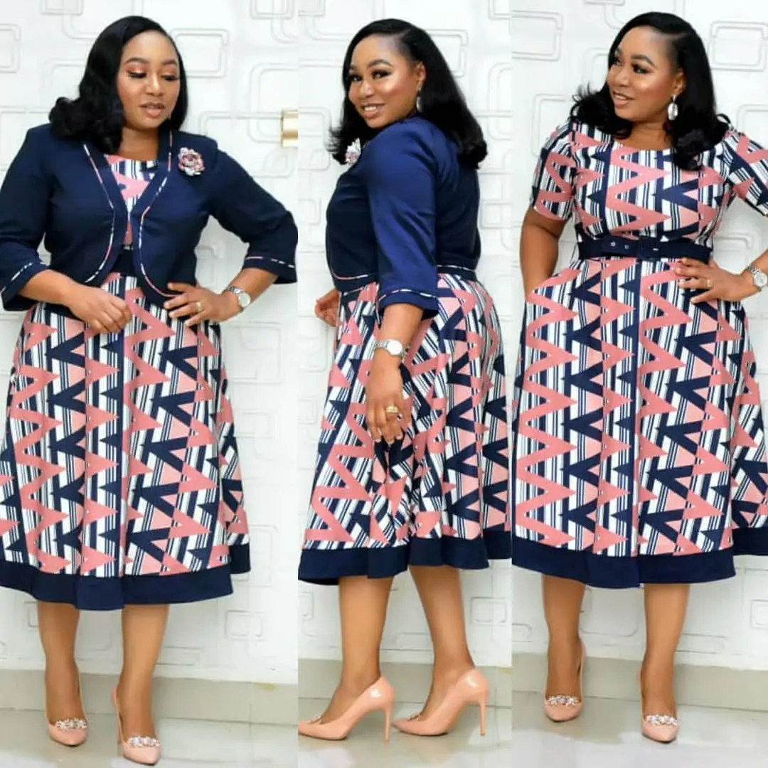 4 шт. женские африканские платья Осень-зима | Тематическая одежда и униформа