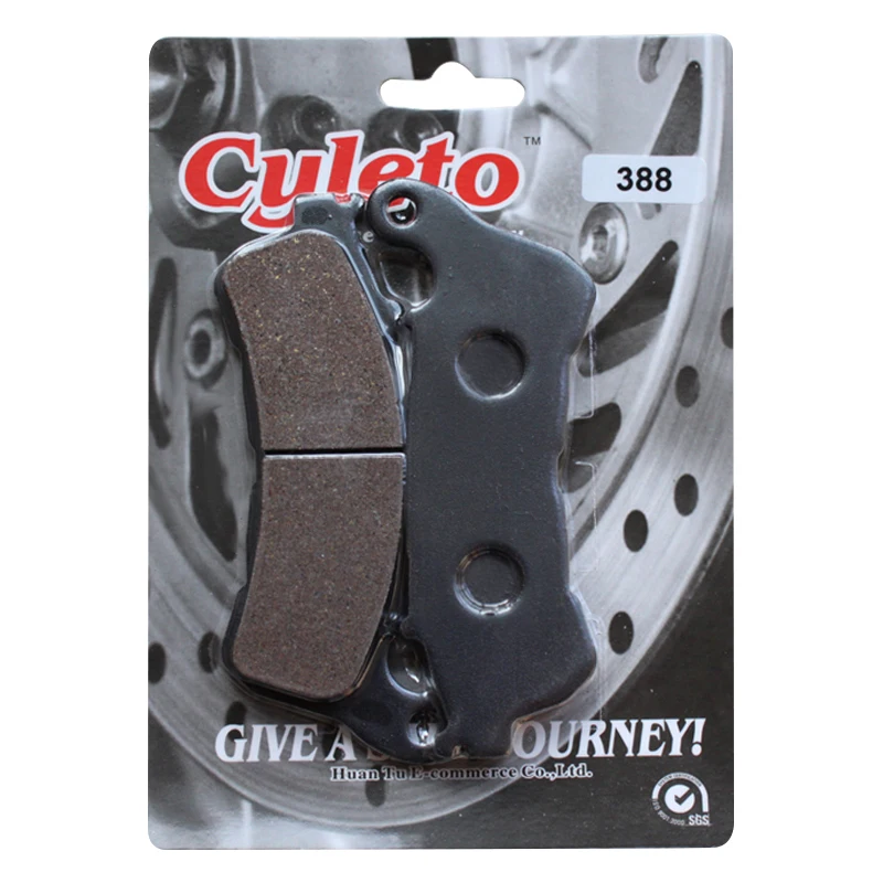 Передние и задние тормозные колодки Cyleto для мотоцикла Honda CBF1000 CBF1000A CBF 1000/t ABS 2006 2007