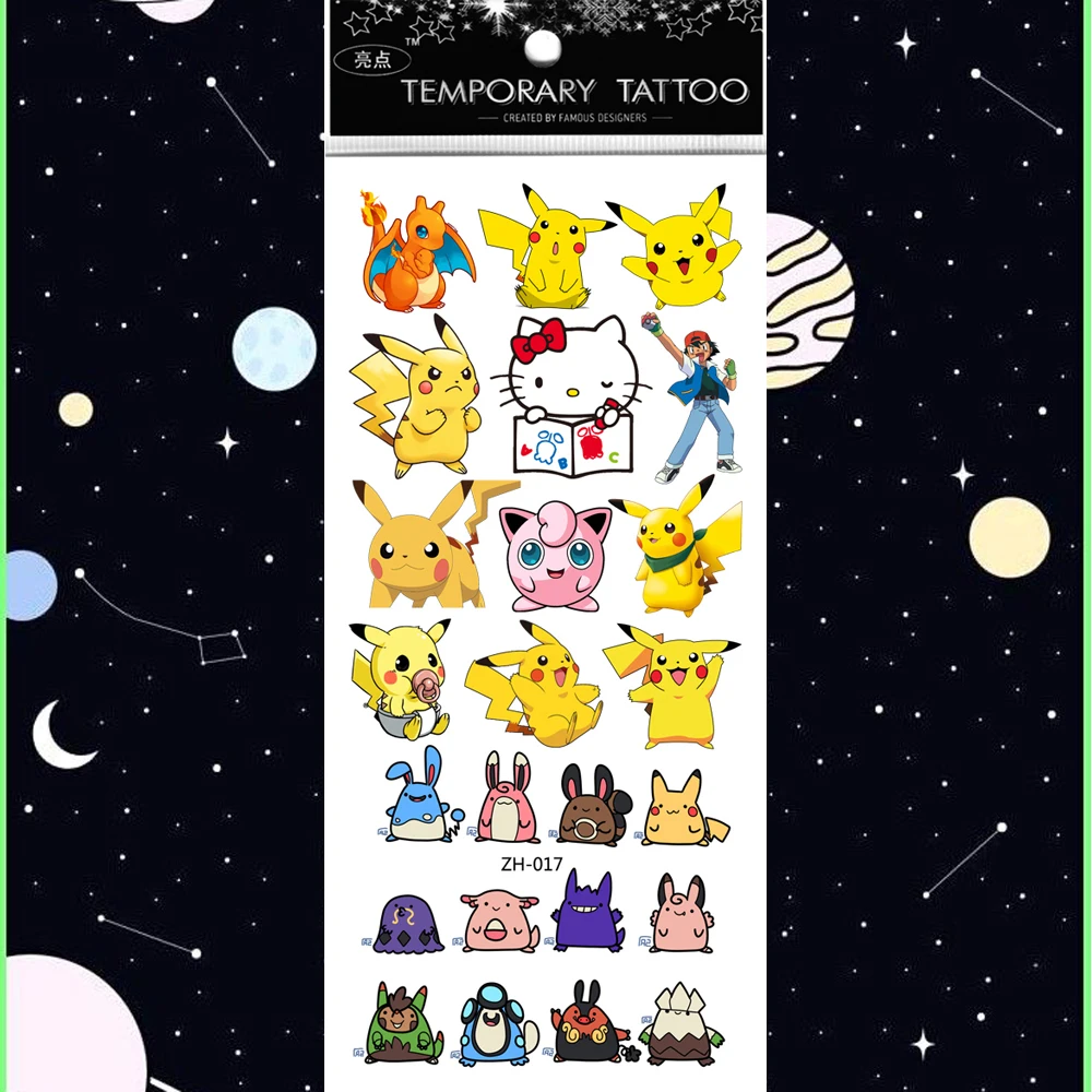 5pcs /lot Fake Tattoos Tattoo Kids Tatoo Tatoos Children Temporary Sticker Tattos Body Tatto Chest Waterproof Paper Tatu Temp | Красота и