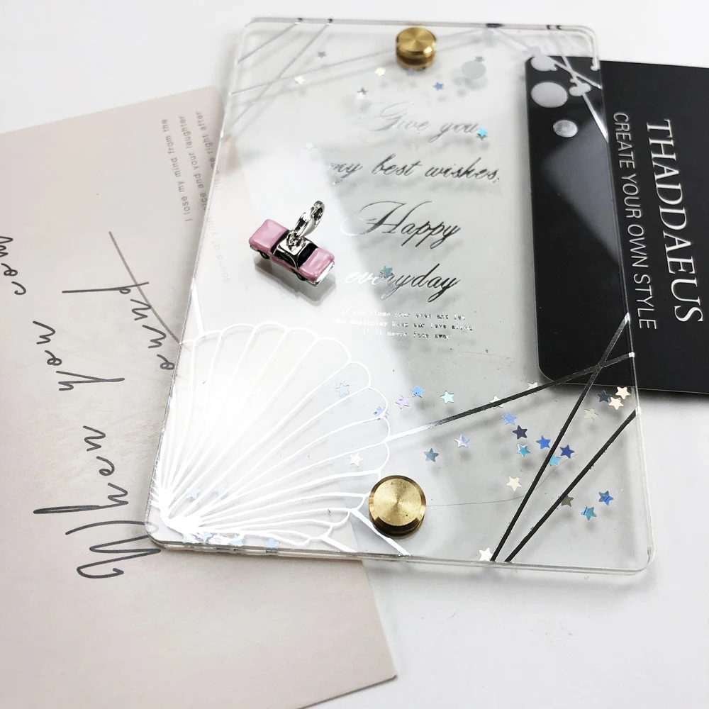 Классическая Подвеска в виде Розового автомобиля Новое поступление 2019 винтажный