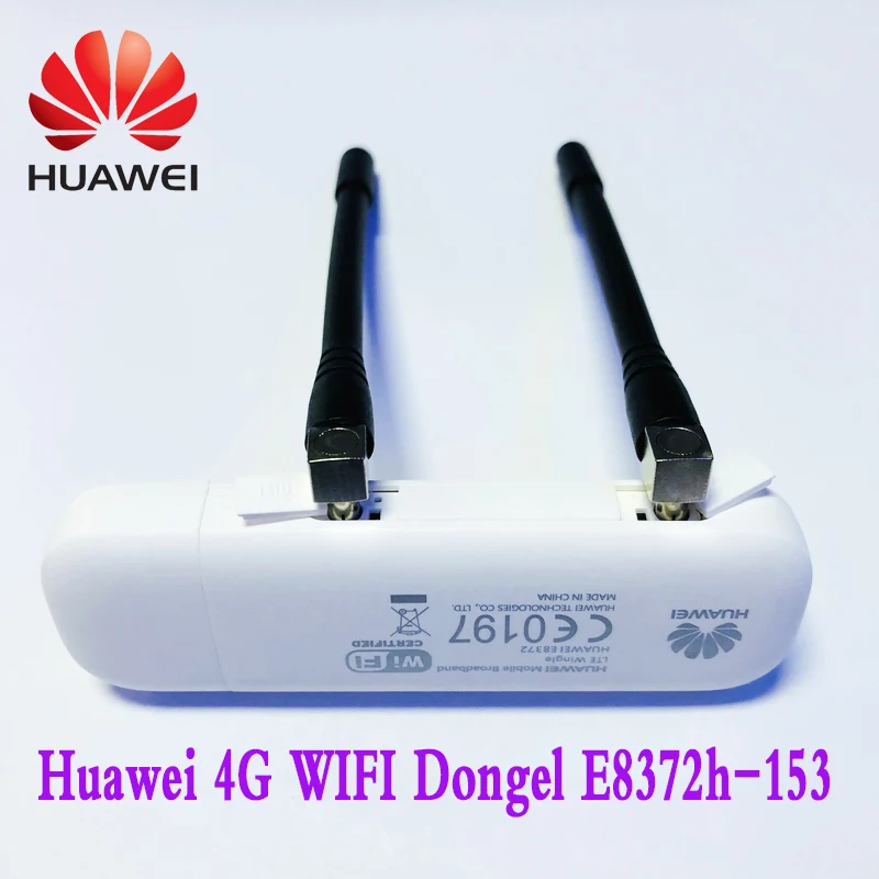 HUAWEI E8372 4G USB WI-FI ключ 4G Мобильный DVR WI-FI E8372h-153 плюс антенна разблокирована FDD800/900/1800/2100/2600 МГц