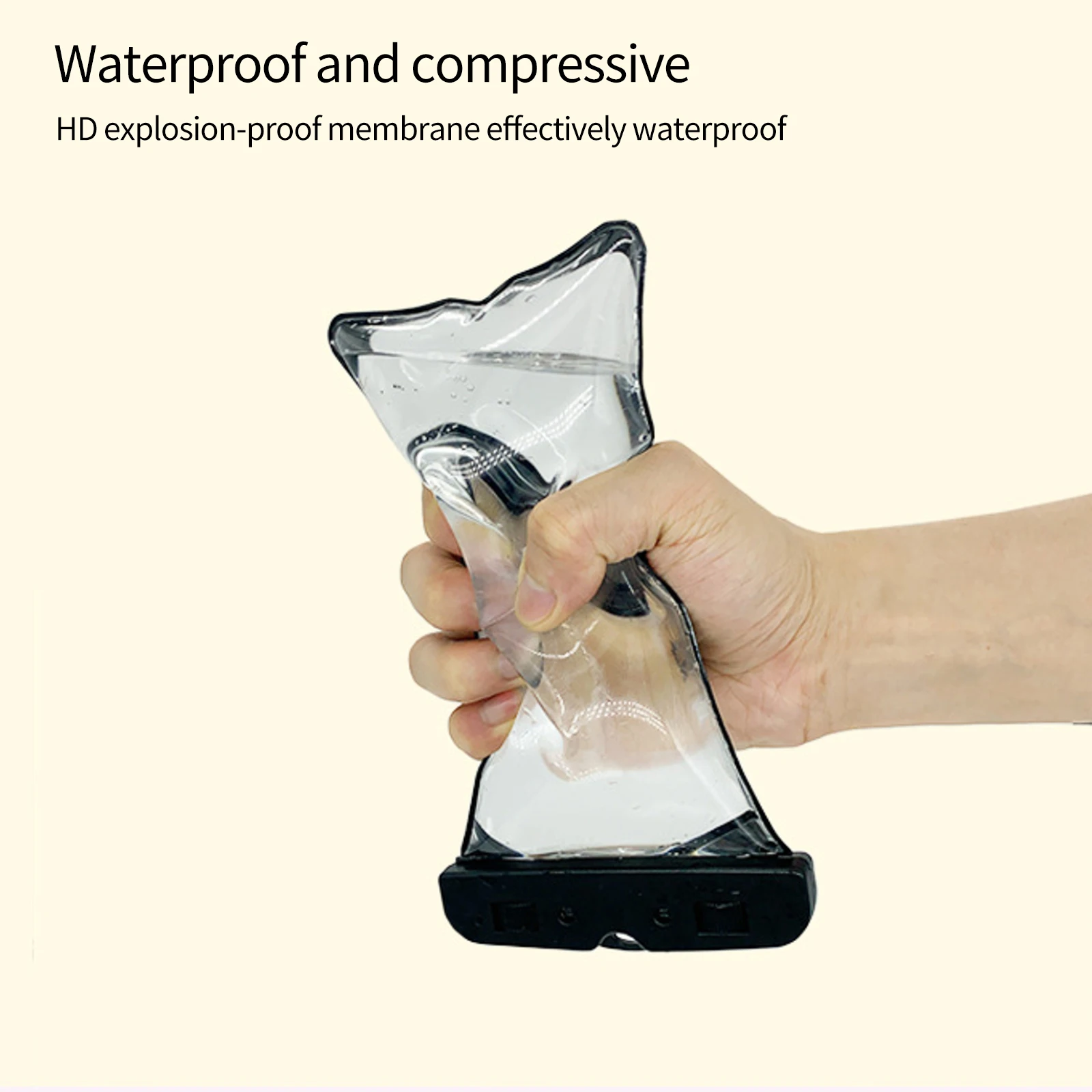 Водонепроницаемый чехол для телефона дайвинга плавания подводного сухого