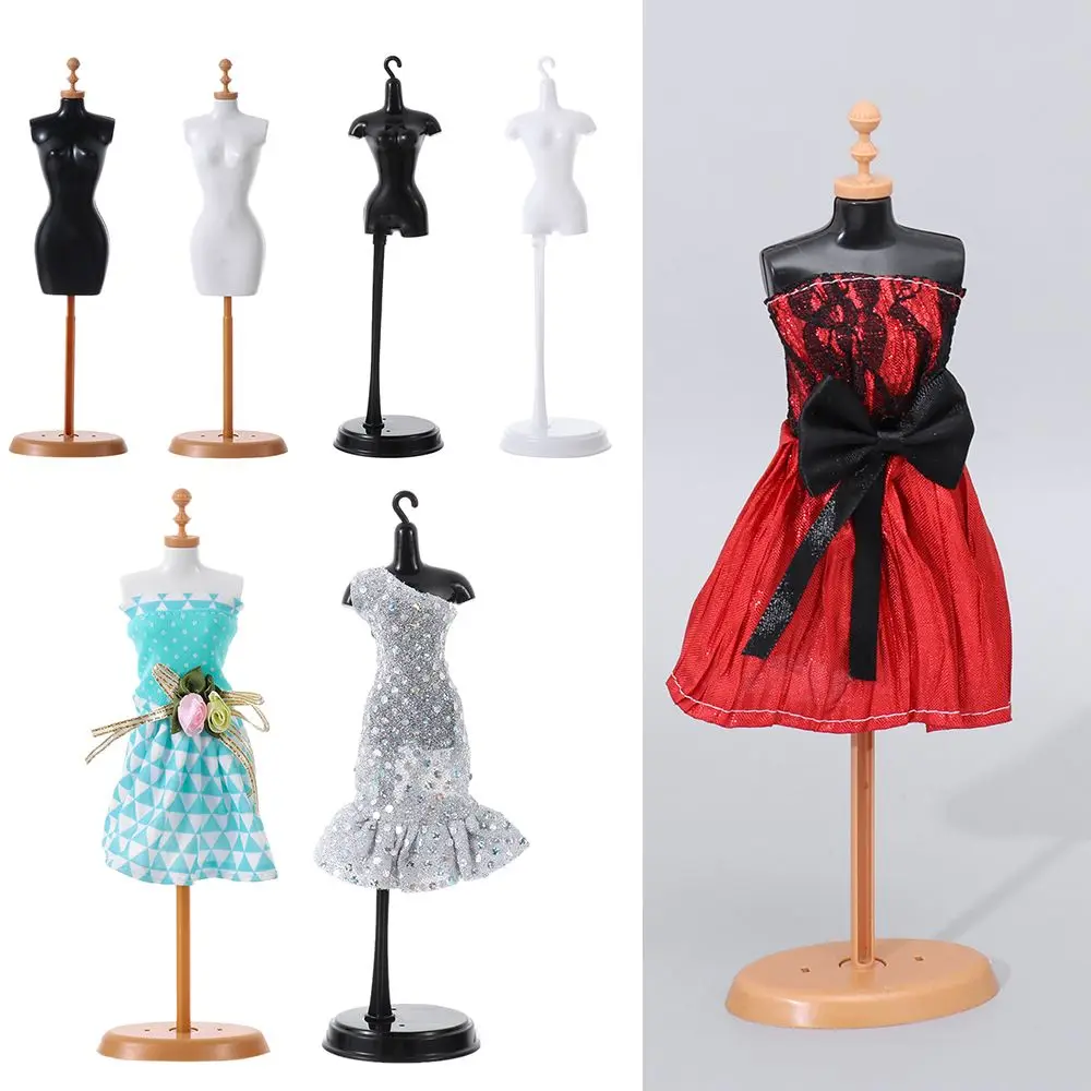 Tool Toys Dress For 1/6 Dolls Accessories Mini  House Mannequin Model Stand Hangers Doll Dress Support Display Nice New Holder