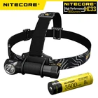 Высокопроизводительный Универсальный L-образный налобный фонарь NITECORE HC33 фара 1800 люмен расстояние луча 187 м уличный фонарь
