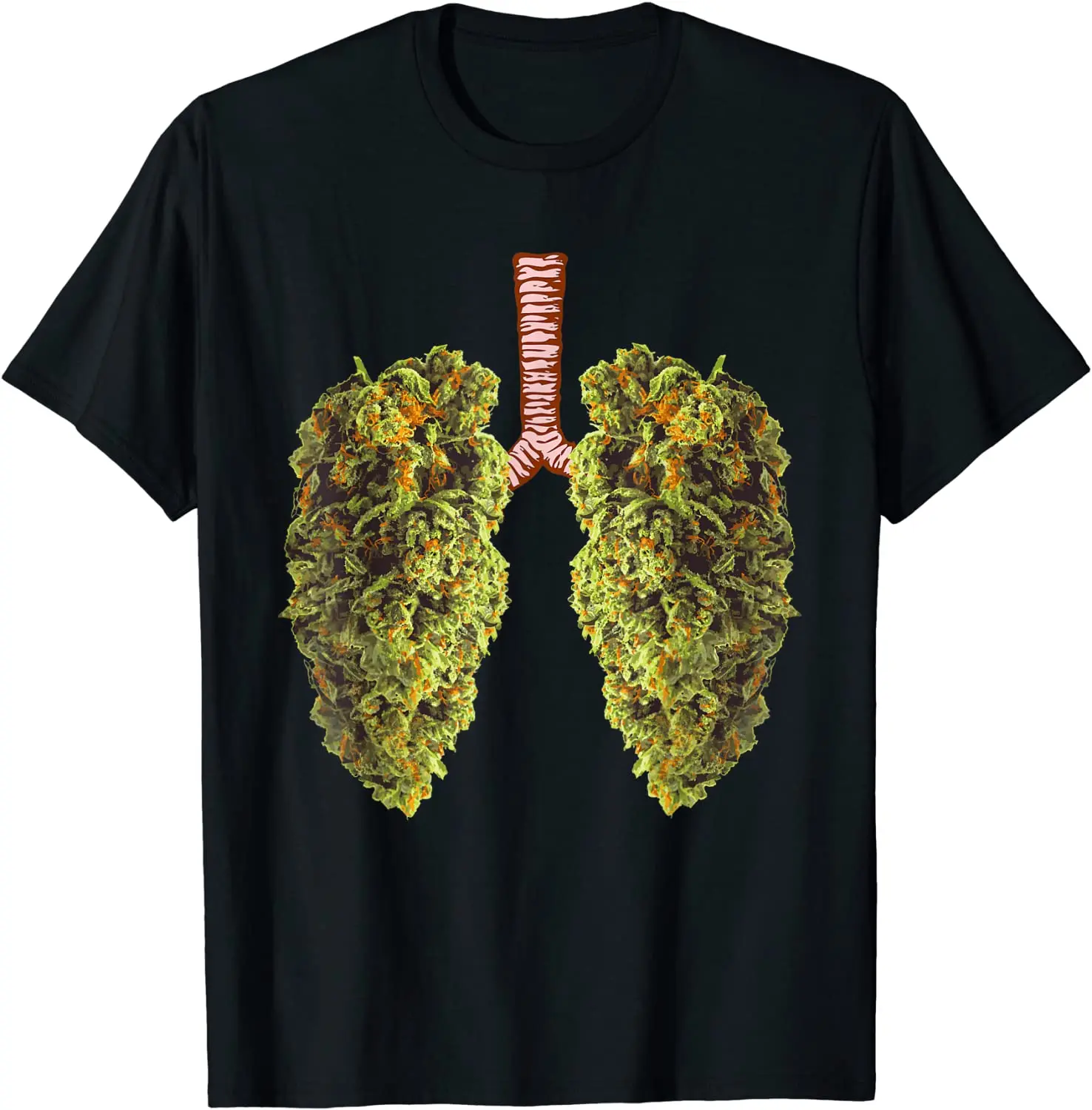 

Funny Weed Lung Bud T-Shirt - THC Lung TShirt T-Shirt Oversized Male Top T-shirts Normal Tops & Tees Cotton Unique