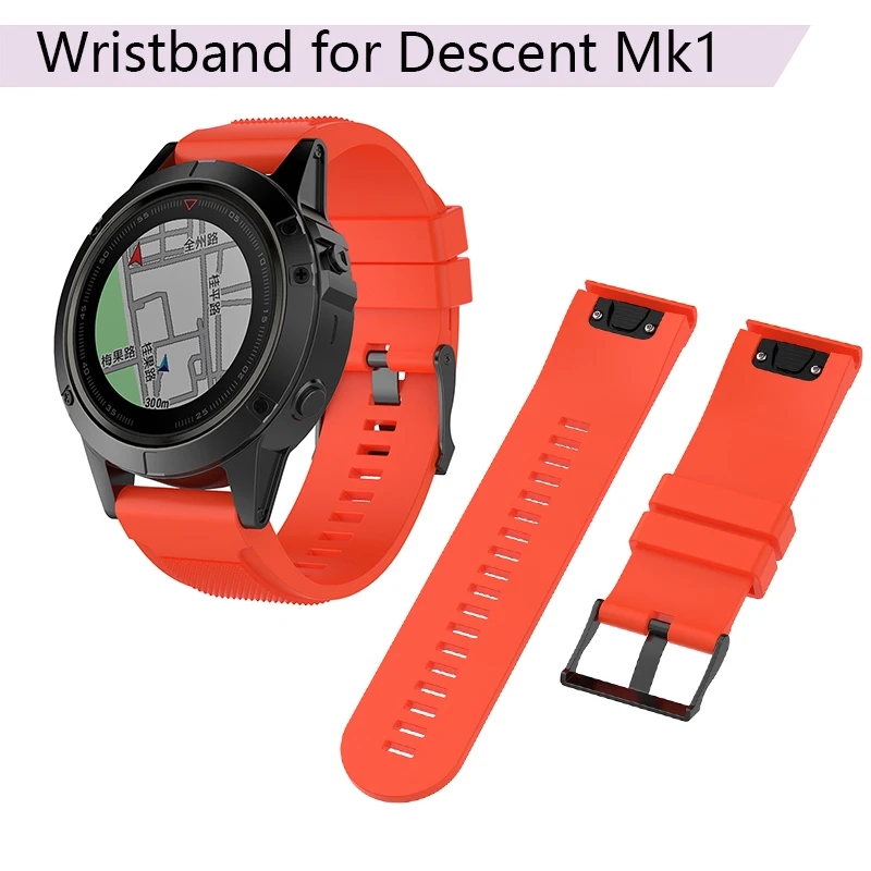 Смарт часы силиконовый ремешок Браслет для Garmin Fenix5X/Descent Fenix3 HR/Fenix3Sapphire/Quaitx3/Tactix Bravo