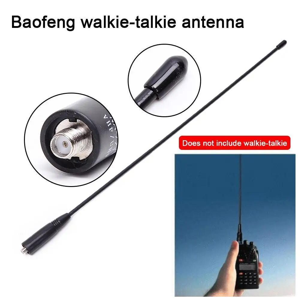 

Женская Двухдиапазонная VHF/UHF 144 МГц мягкая антенна NA771 для Baofeng