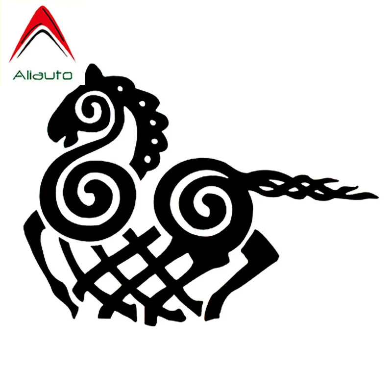 Креативные автомобильные стикеры Aliauto виниловые Стикеры с рисунком Викинг один