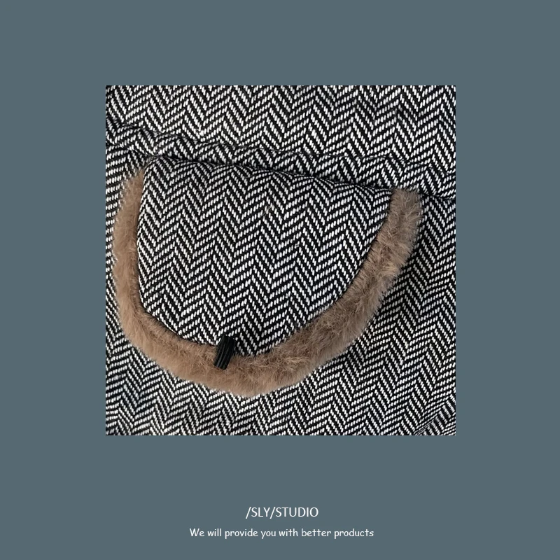 Мужская зимняя теплая Русская Шапка-бомбер из искусственного меха охотничья