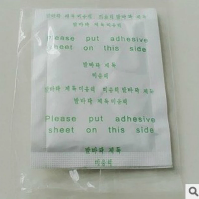 Бамбуковые накладки Kinoki 20 шт./лот детоксикационные с клейким средством для ухода