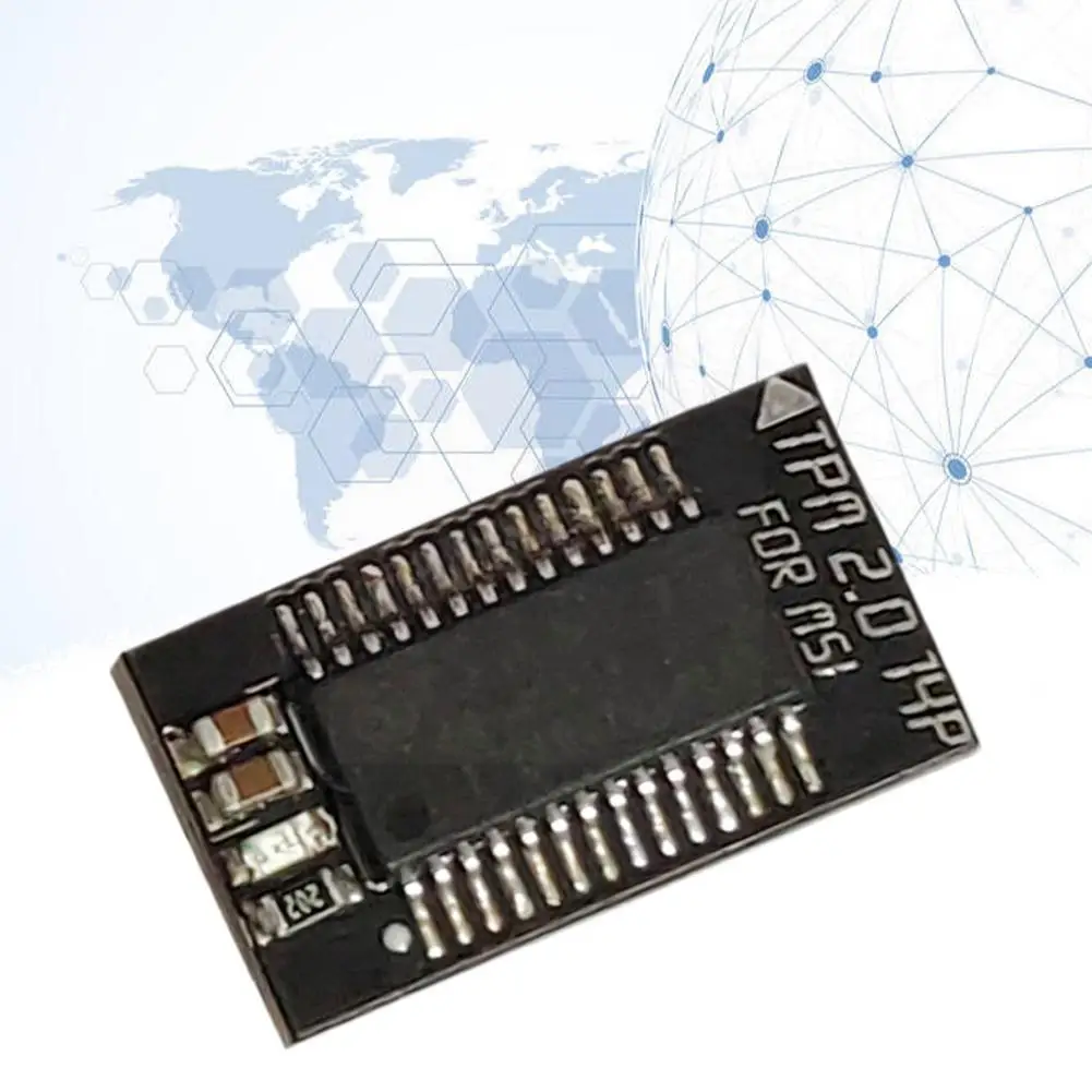 

Новая плата модуля 14pin Tpm для Lpc Tpm 2.0, модуль безопасности шифрования, удаленная карта для материнской платы 11, 14-контактный G1r9