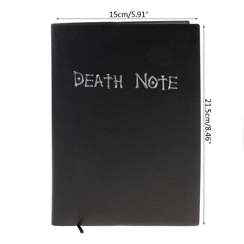 Блокнот для косплея New Death Note анимационная ручка простой чёрный блокнот