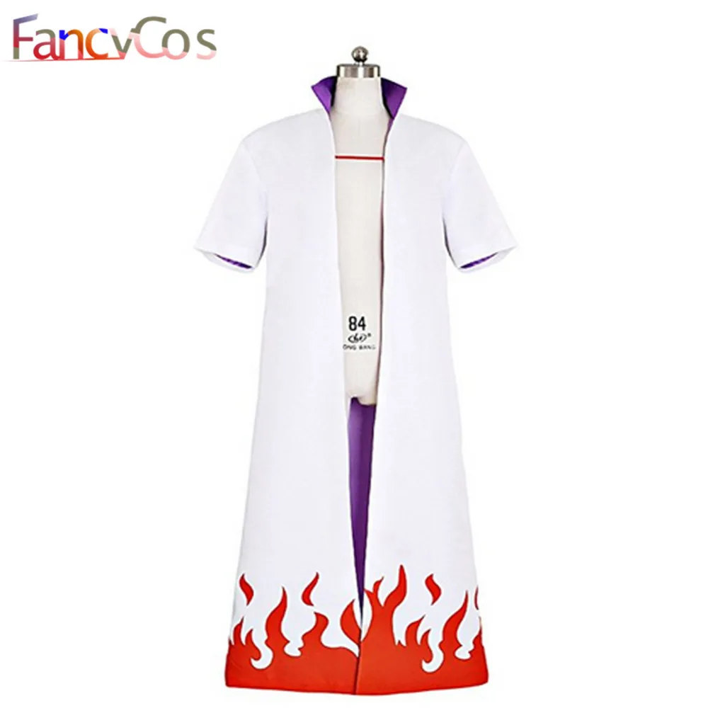 Хэллоуин 4th плащ Хокаге Узумаки халат Uzumaki форма Косплэй Costume Robe костюмы на для Для