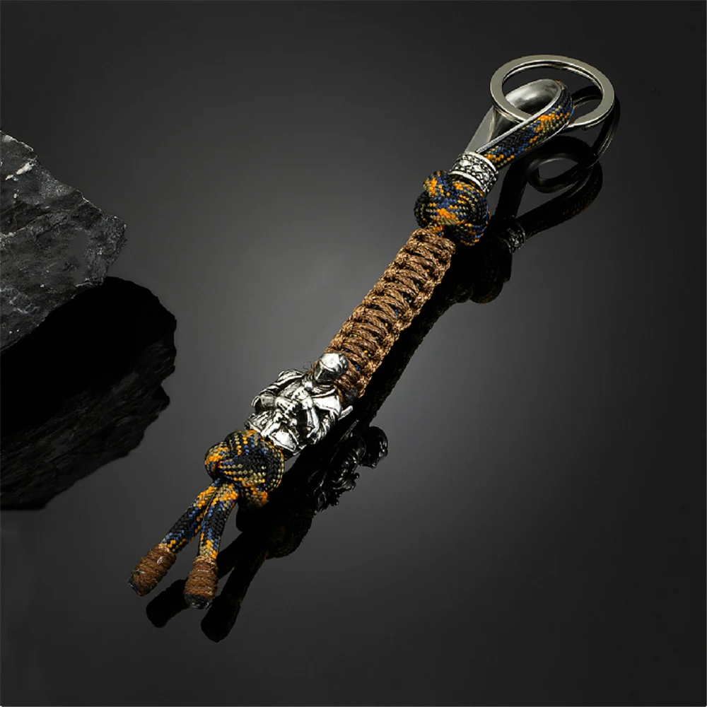 Ручная работа норвежский викинг рыцарь брелок мужские выживающий