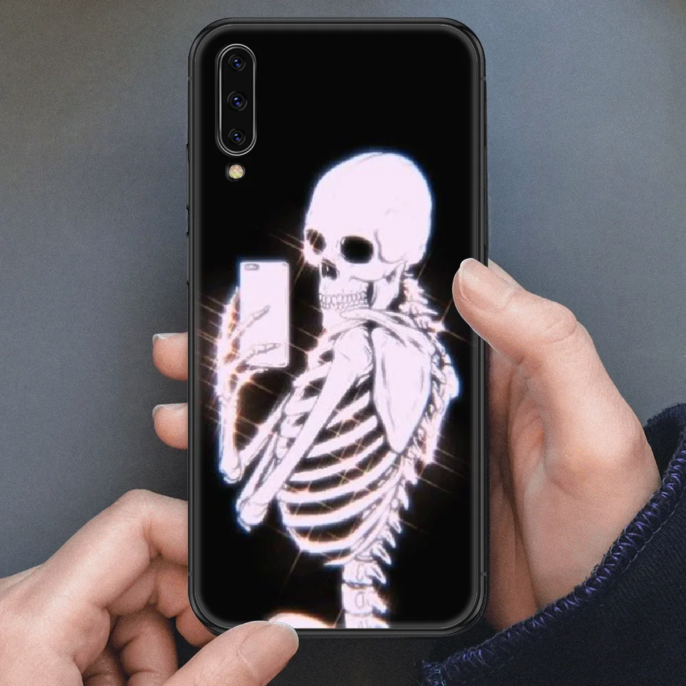 Модный чехол для телефона с призраками на Хэллоуин Samsung Galaxy A10 A12 A20E A21S A30 A32 A40 A50 A51