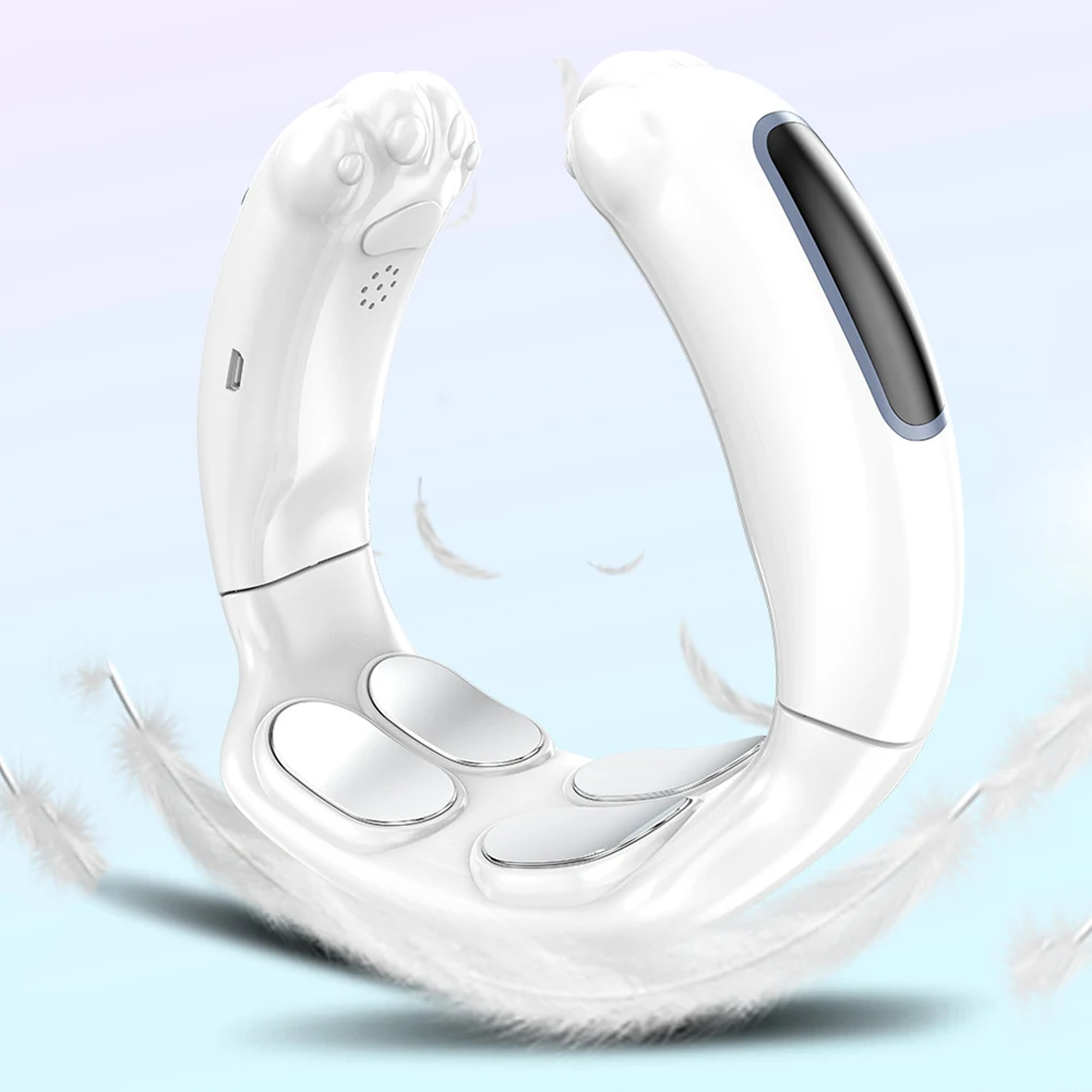 

Neck Massager Electric Neck Massage Pain Relief Tool Health Care Relaxation Machine Cervical Vertebra Physiotherapy