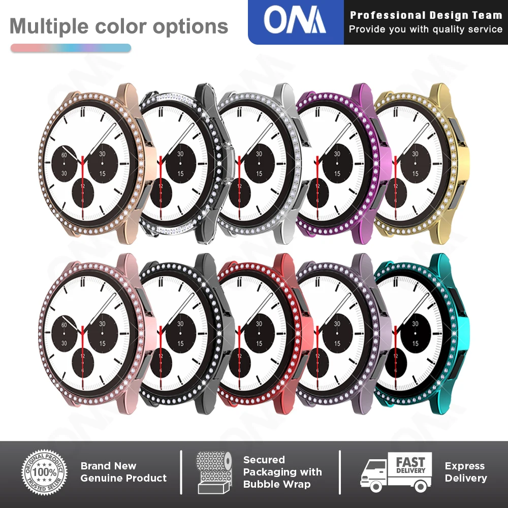 Блестящий Защитный чехол для Samsung Galaxy Watch 4 классический 42 мм 46 защитный