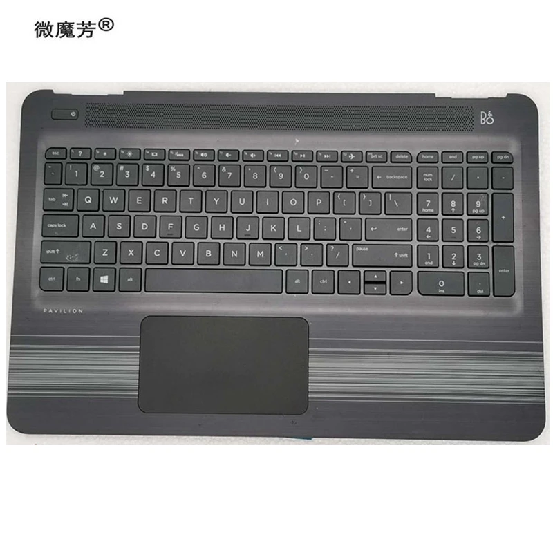 Новинка для HP Pavilion 15-AU 15-AW клавиатура с подставкой рук и Touc hp ad 856026-001 верхний чехол