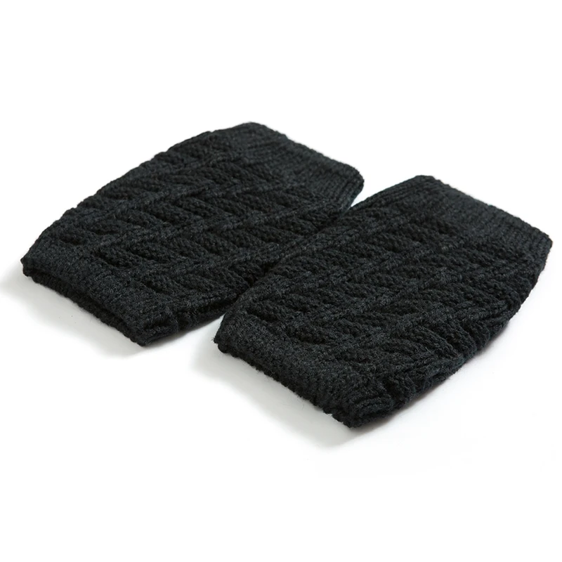 Зимние женские повседневные теплые носки с геометрическим рисунком короткие