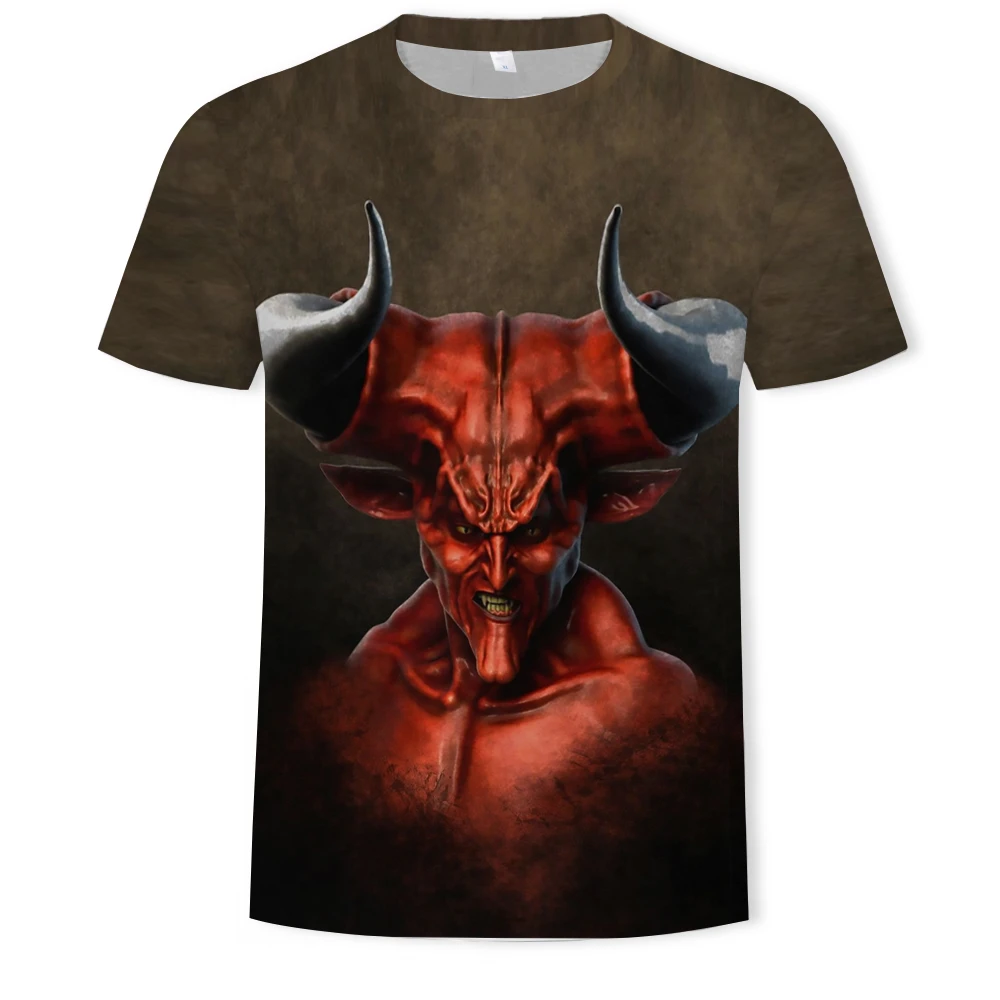 

Summer fashion men's T-shirts 3D legendary printed casual T-shirts fierce and passionate clothing Asian size S-6XL men's T-shirt