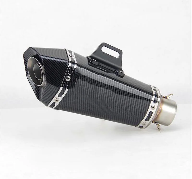 51 мм Универсальный мотоцикл exhuasr для Fz1 R6 R15 R3 ZX6R ZX10 Z900 CBR1000 GSXR 1000 K8 MT07 с дБ убийцей