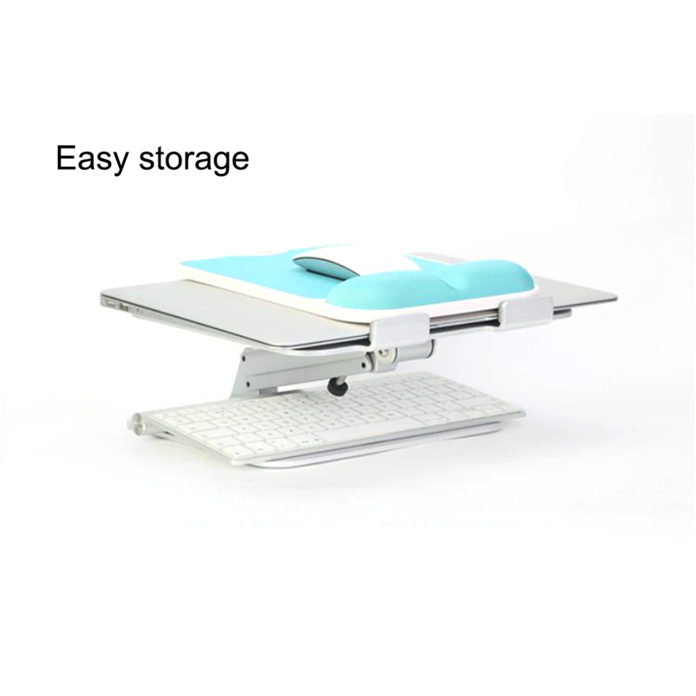 

Adjustable Laptop Cooling Holder Portable Aluminum Laptop Stand Desktop Ergonomics Heighten for MacBook Air Pro Accessory