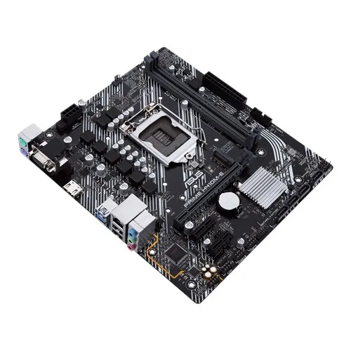 Günstig Neue ASUS Motherboard H410M-E LGA 1200 Micro ATX Motherboard Mit M.2, DDR4 2933MHz, HDMI, D-Sub, DVI, USB 3,2 Gen 1 Ports, S