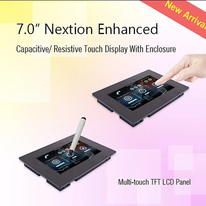 

Nextion NX8048K070_011R Enhanced Resistive Screen with outer casing 7 inch Human-computer interaction HMI English version