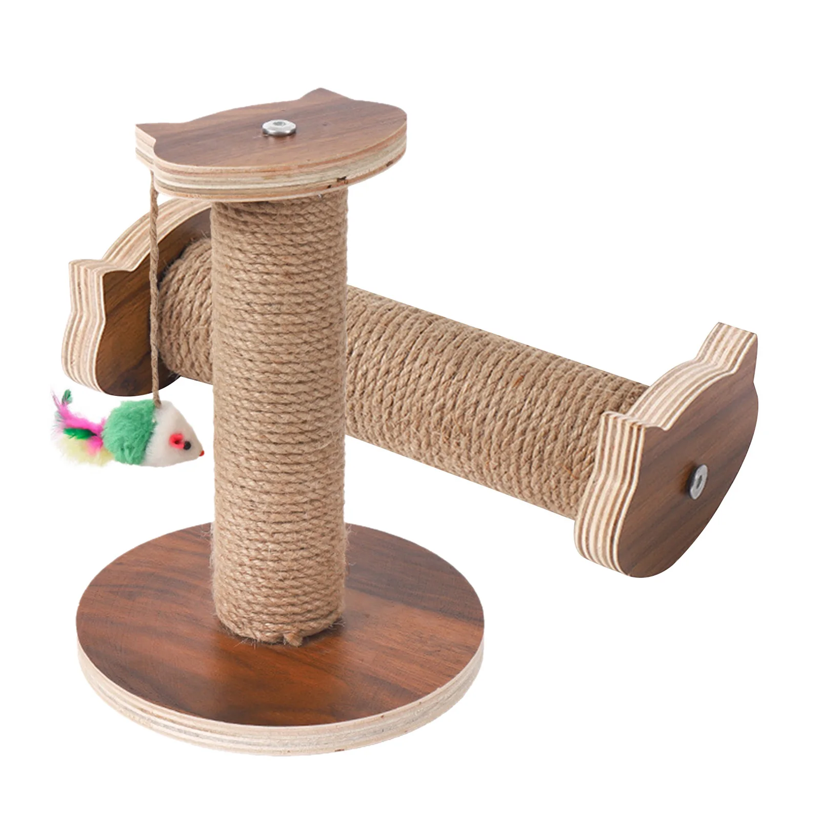 

Scratching Post Small Wooden Cat Climbing Frame Cat Scratching Board Grinding Claws Without Debris Cat Products Kitten Toys