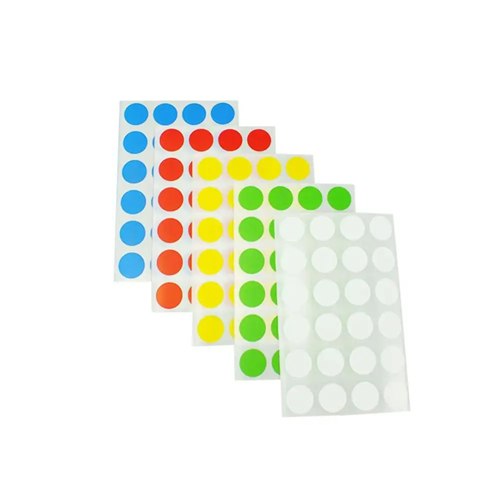 Лабораторные принадлежности цветные точки этикетки самоклеящиеся наклейки для