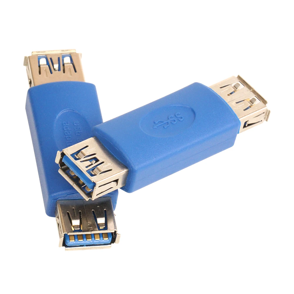 ZJT55 USB 3 0 тип A Женский адаптер муфта пол Changer разъем 100 шт./лот |
