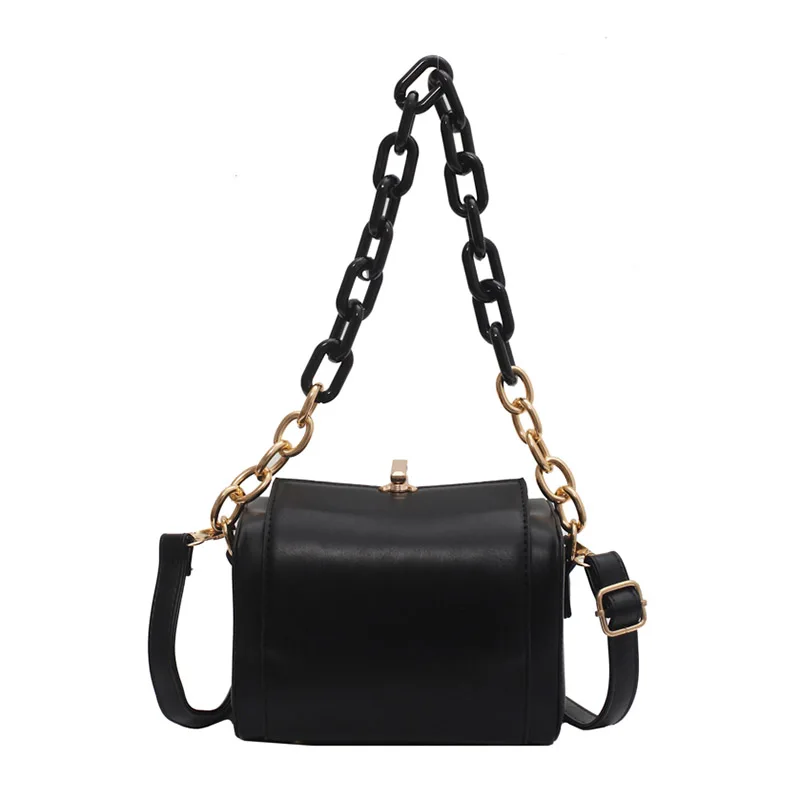 

Сумка через плечо женская, квадратная, с цепочкой