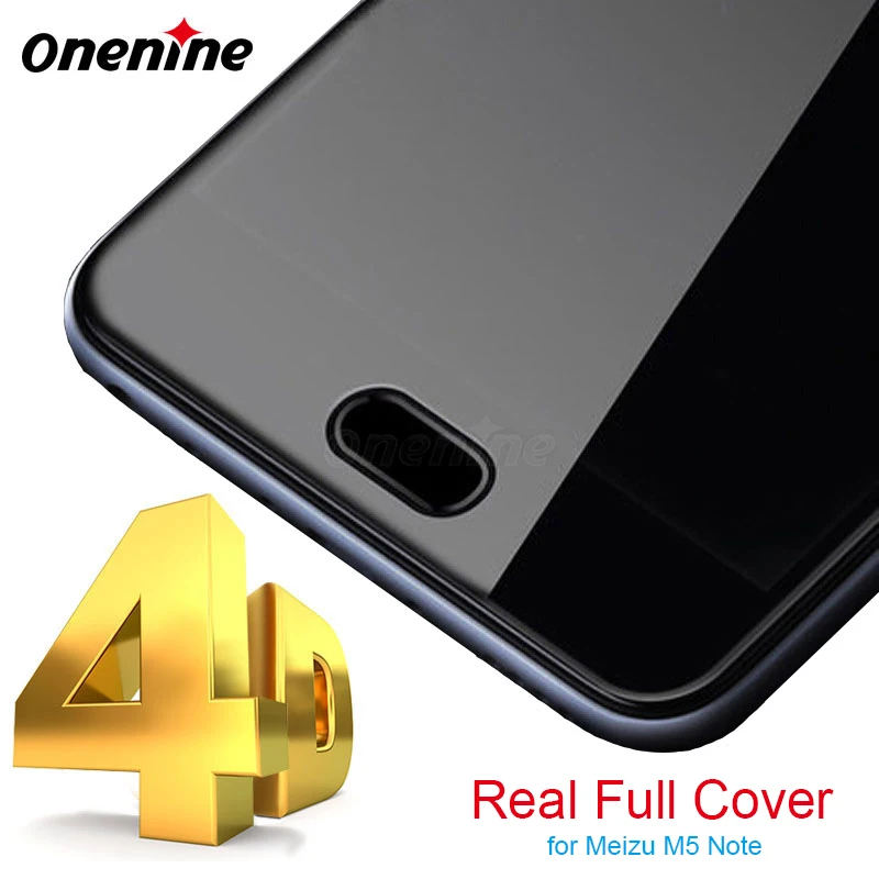 Защитная пленка Onenine 4D для Meizu M5 Note закаленное стекло защита экрана полное
