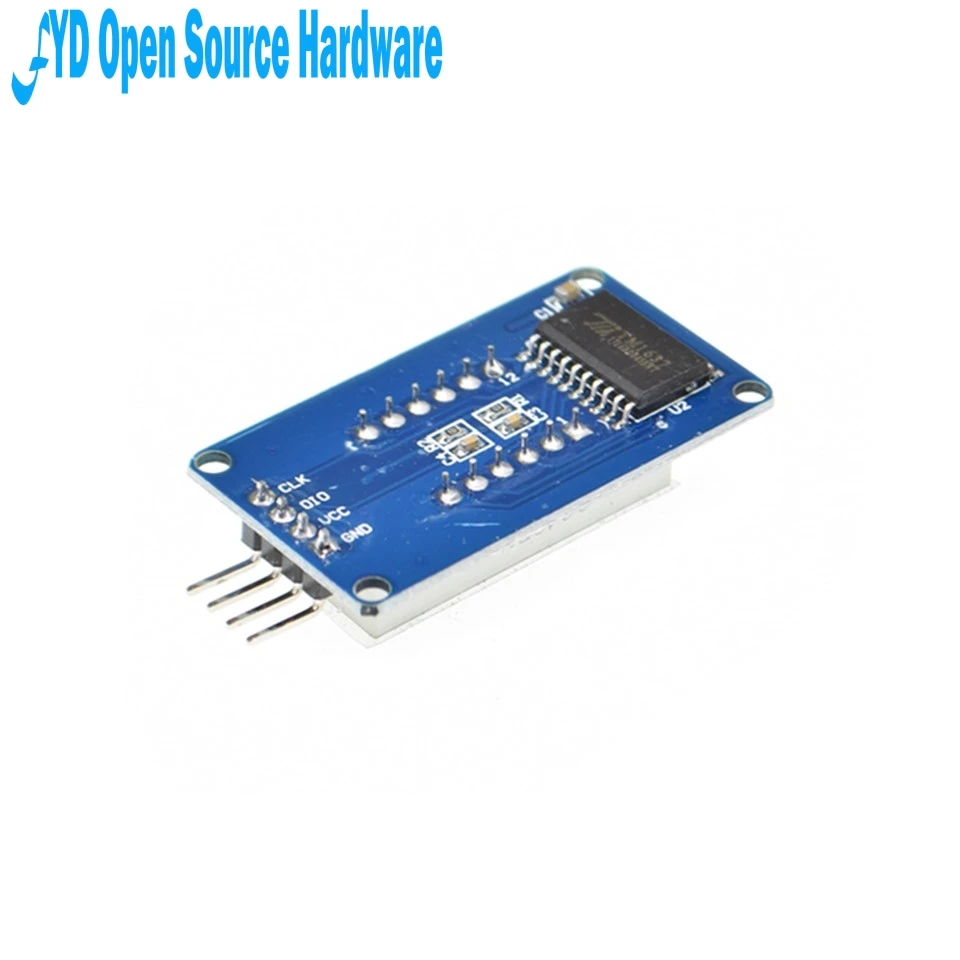 1pcs 4 Bits TM1637 Red Digital Tube LED Display Module &amp Clock | Электронные компоненты и принадлежности