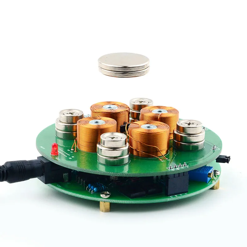 CIRMECH Умный Магнитный левитационный нажимной Тип магнитная левитация DIY Kit DC12V 2A стиль подвеска Магнитная