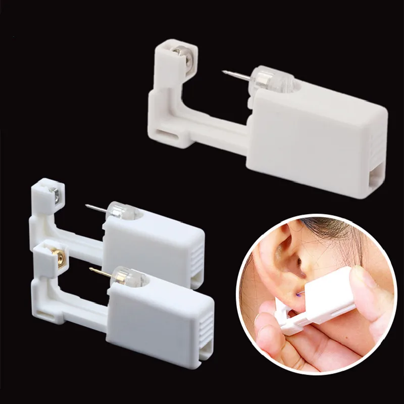 Одноразовый стерильный Прибор Для Пирсинга Ушей пистолет для пирсинга хрящевой