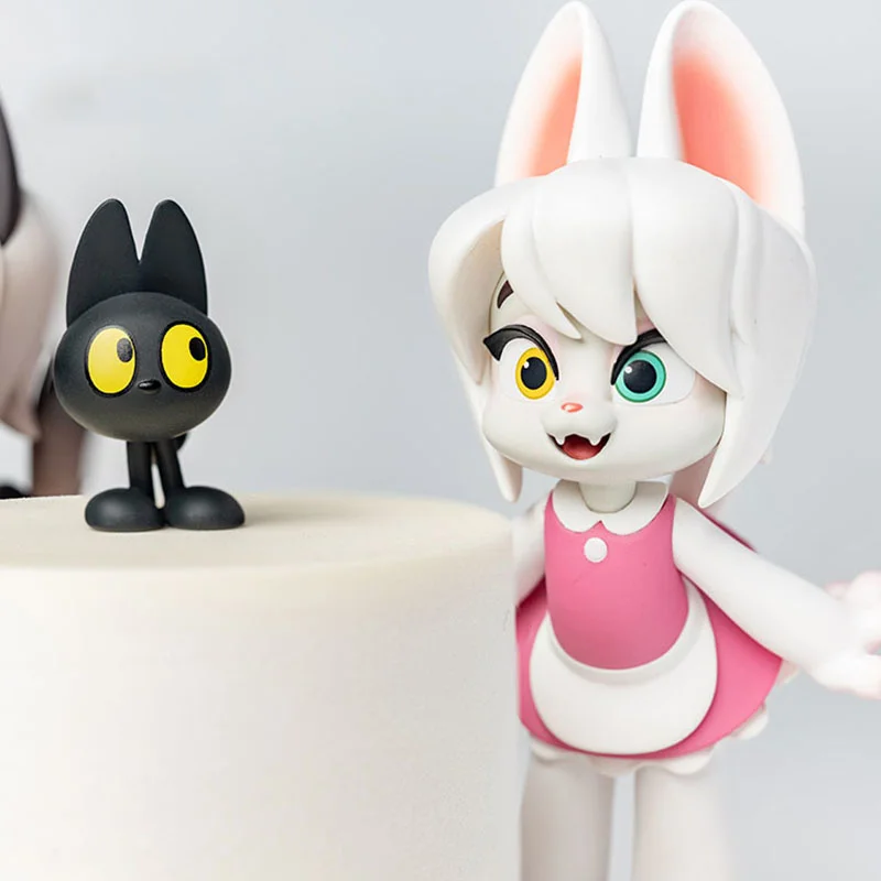 

Оригинальные фигурки кошек и близких, 10 стилей, аниме-модель «Угадай»
