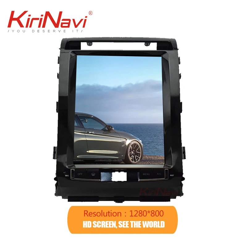 Автомагнитола Kirinavi 12 1 дюйма Android 10 0 для Toyota Land Cruiser автомобильный DVD