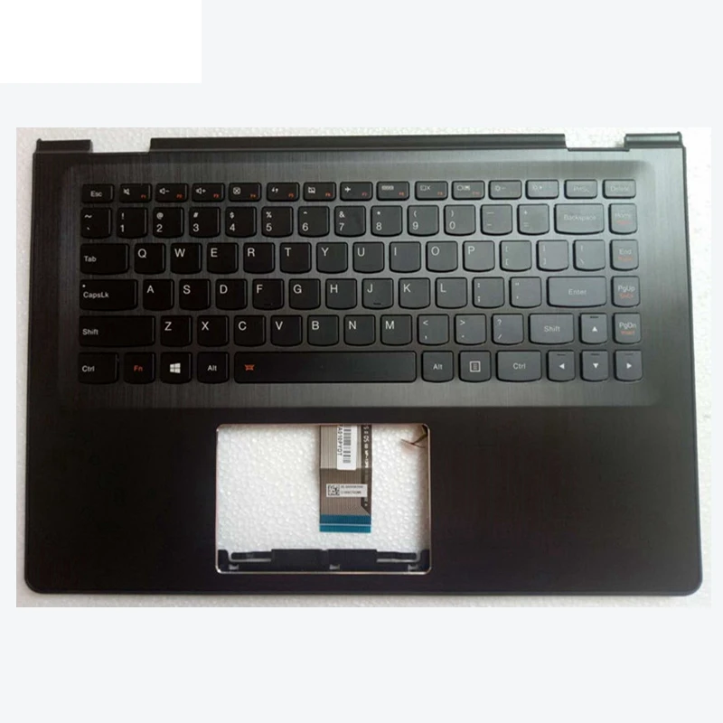 США ноутбук подставка для рук клавиатура для lenovo YOGA 500-14IBD 3-1470 3-1435 гибкий верхний чехол Flex 3-1470 с клавиатурой крышка с подсветкой