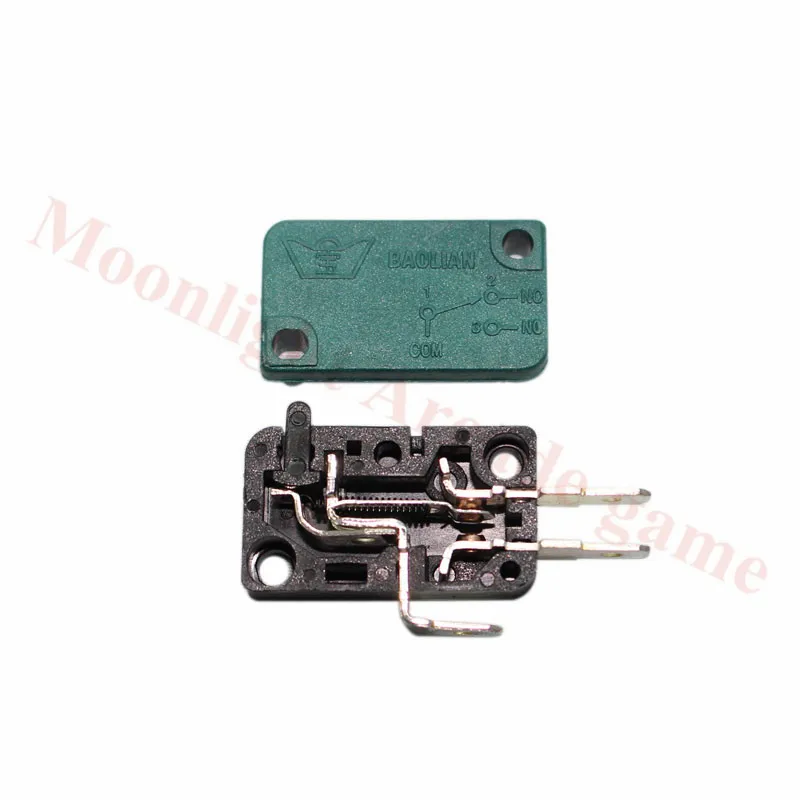 20 шт./лот Arcade Baolian кнопочный микропереключатель 4 8 мм Happ кнопка SPDT 1 NO NC мгновенный