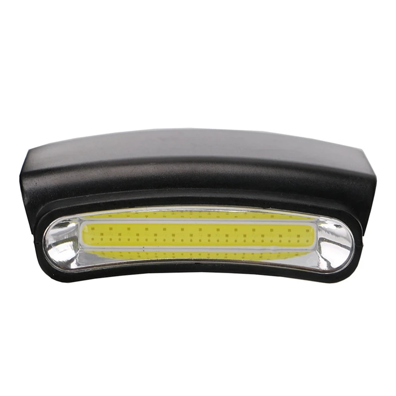 Новый COB Led Клип на белый шапка с фонариком шляпа лампа Велоспорт Пешие прогулки