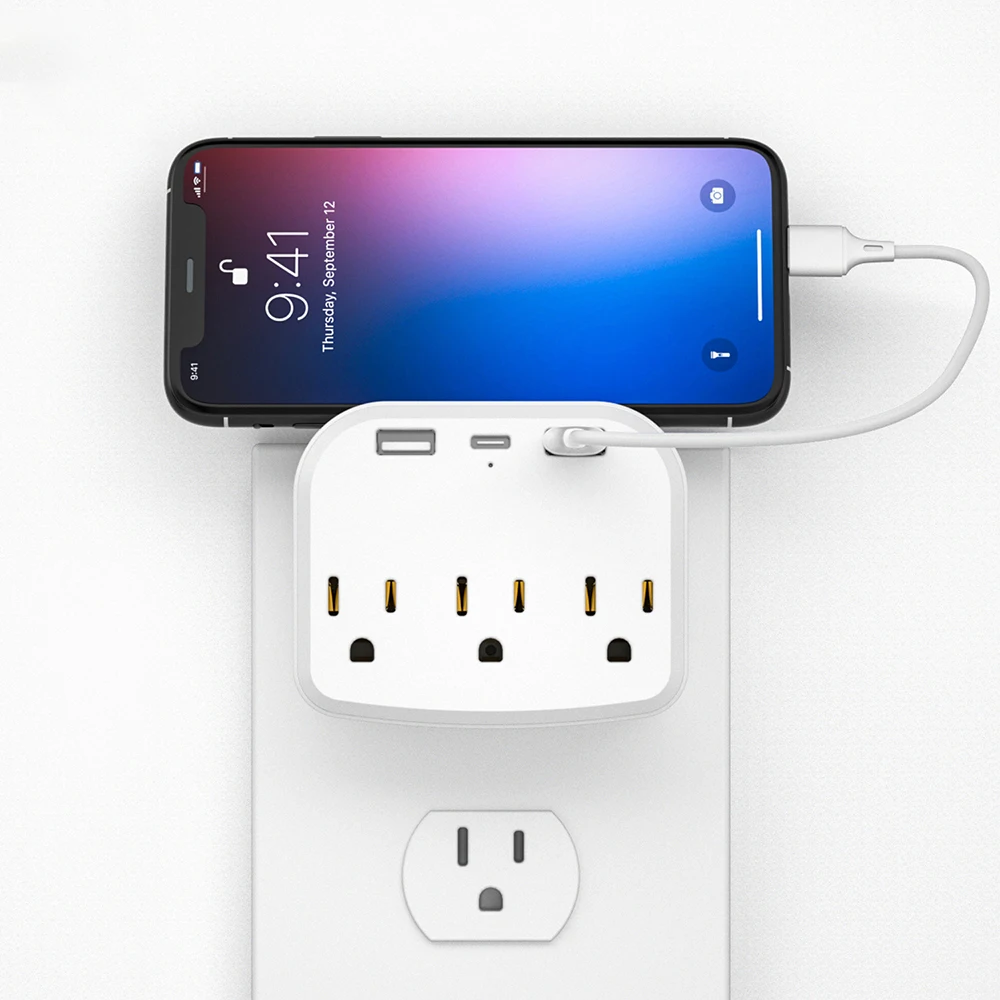 

Удлинитель с 2 USB-портами на 100-250 В, а