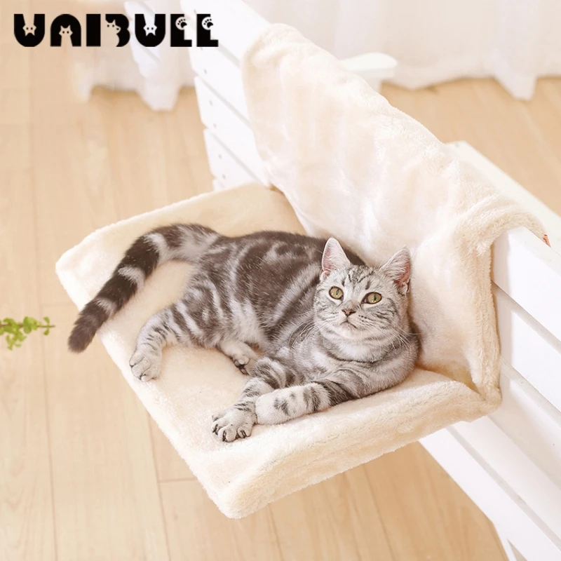 

Newest Cat Bed Removable Window Sill Cat Radiator Lounge Hammock for Cats Kitty Hanging Bed Cosy Carrier Pet Bed Seat Hammock