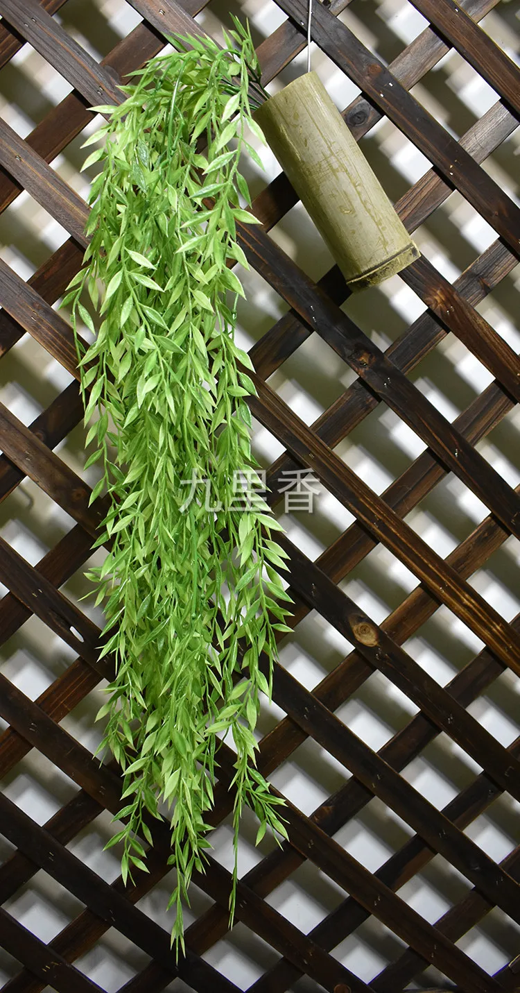 100 см искусственные плающие Висячие настенные декоративные цветы пластиковая