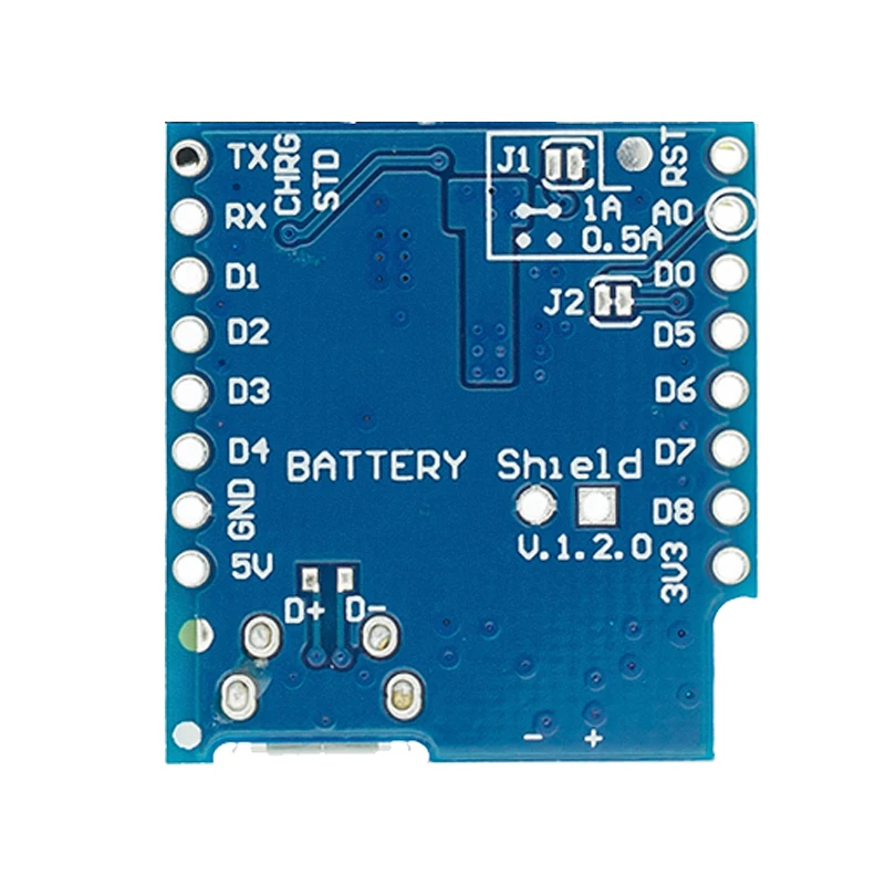 10 шт. щит от батареи V1.2.0 Для WEMOS D1 mini одна литиевая батарея для зарядки и